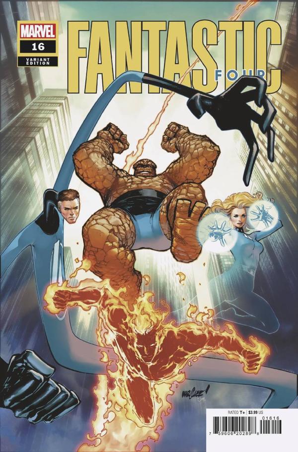 FANTASTIC FOUR #16 1:25 COPY INCV DAVID MARQUEZ VAR