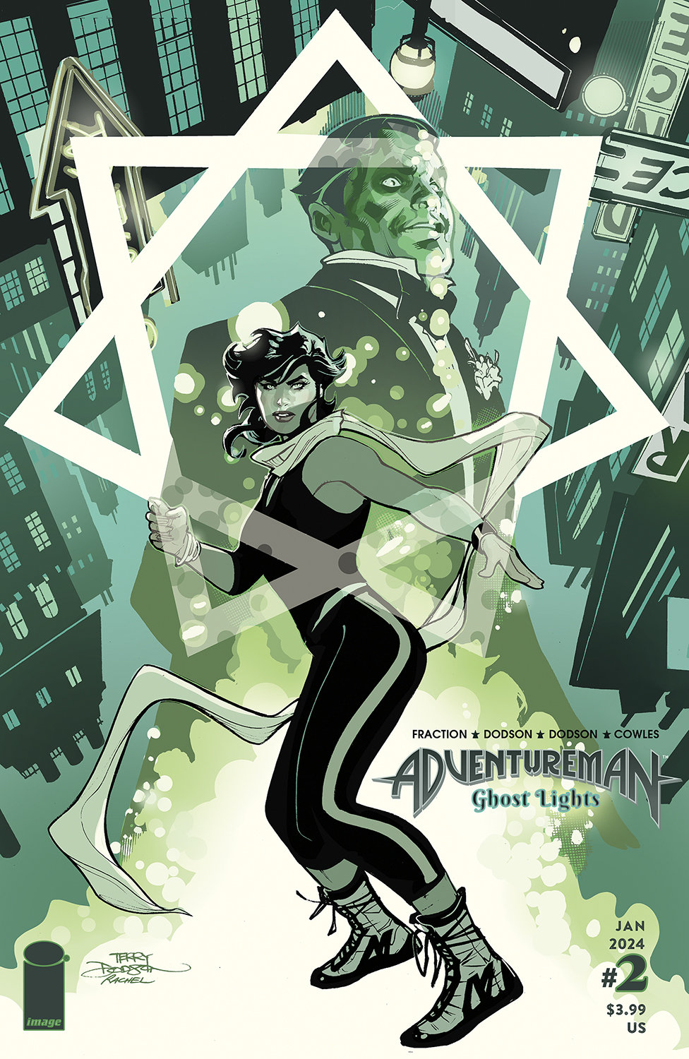 ADVENTUREMAN GHOST LIGHTS #2  CVR A TERRY DODSON & RACHEL DODSON