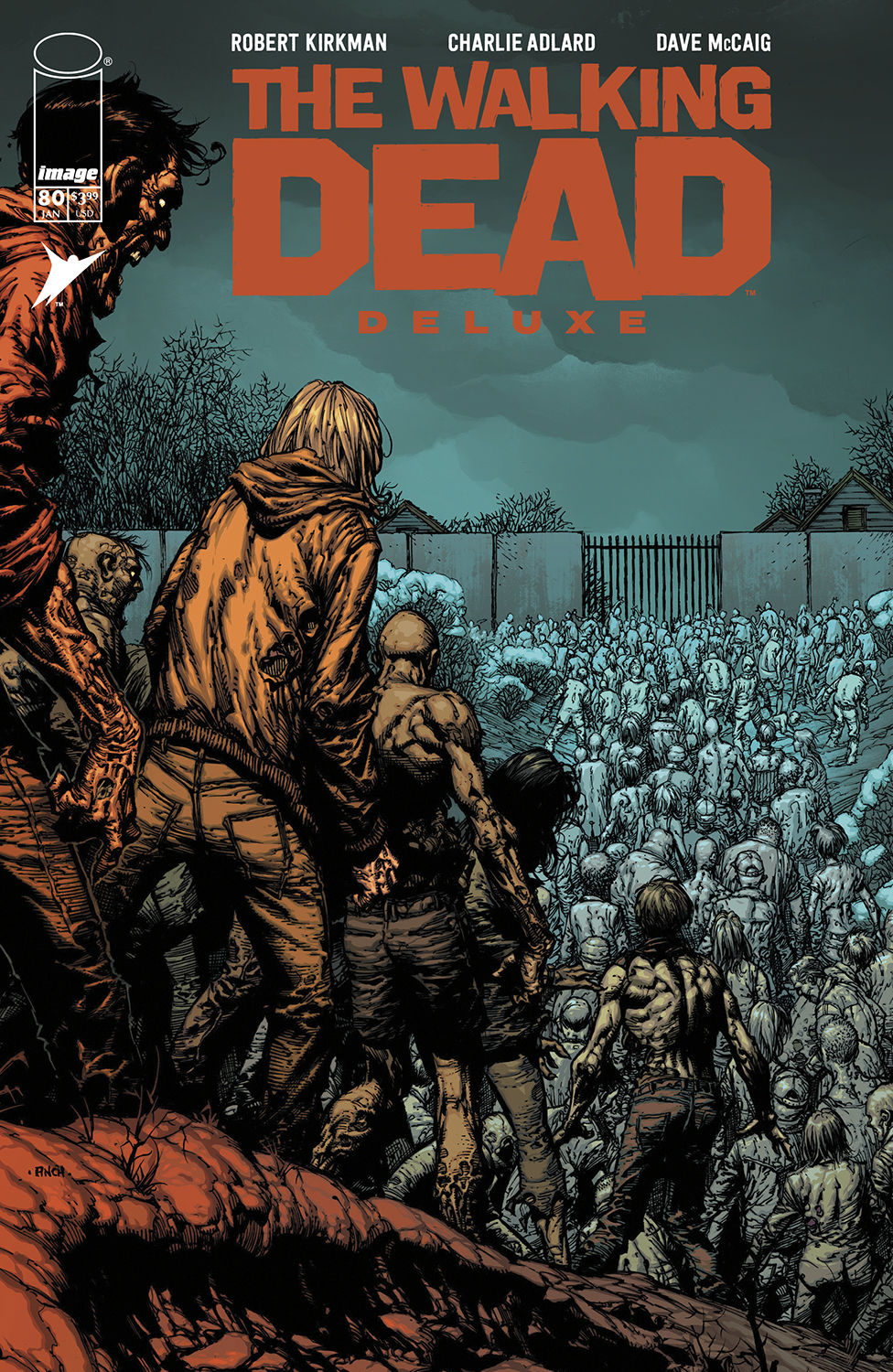 WALKING DEAD DELUXE #80  CVR A DAVID FINCH & DAVE MCCAIG