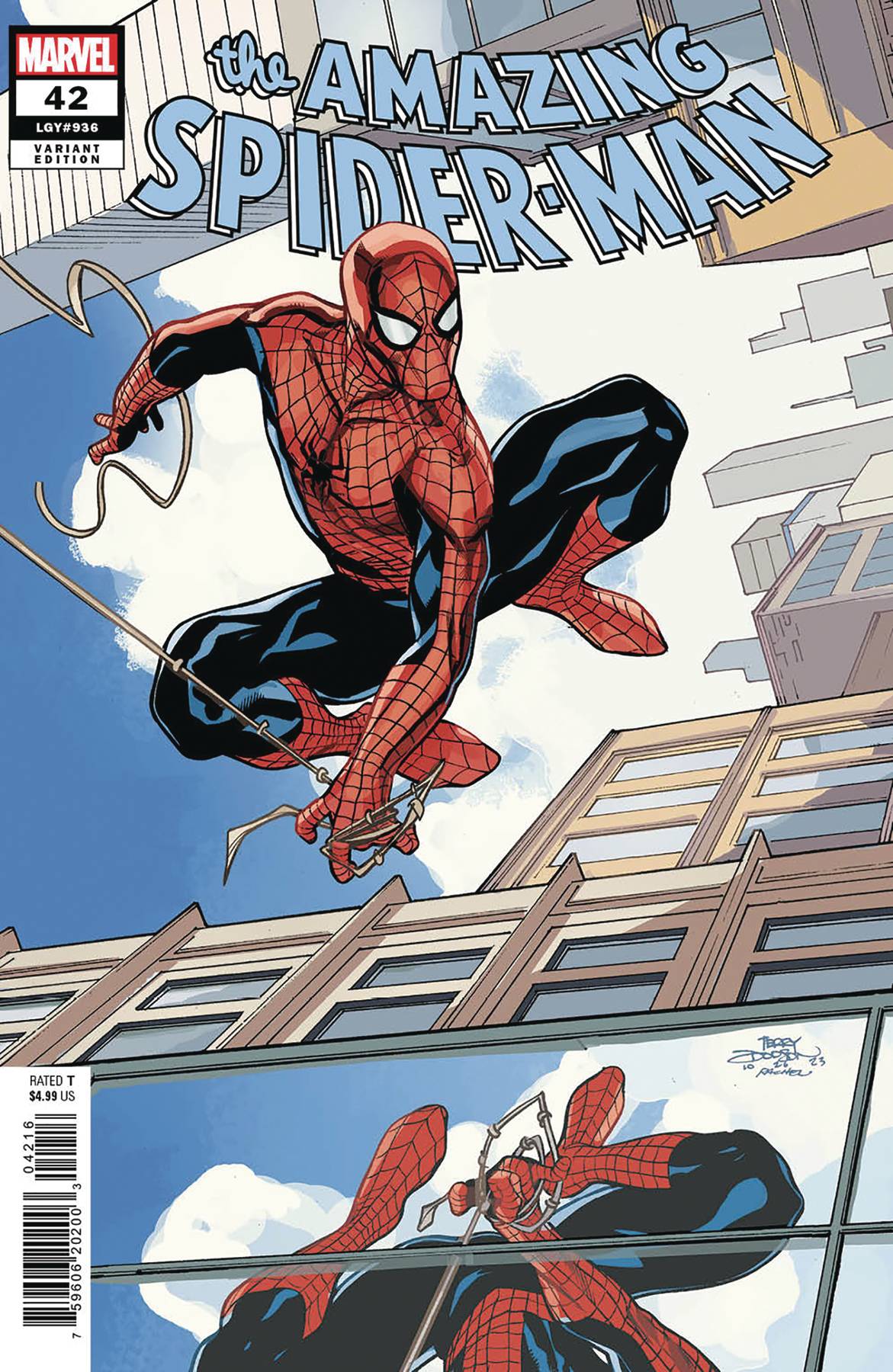 AMAZING SPIDER-MAN #42 1:25 COPY INCV TERRY DODSON VAR