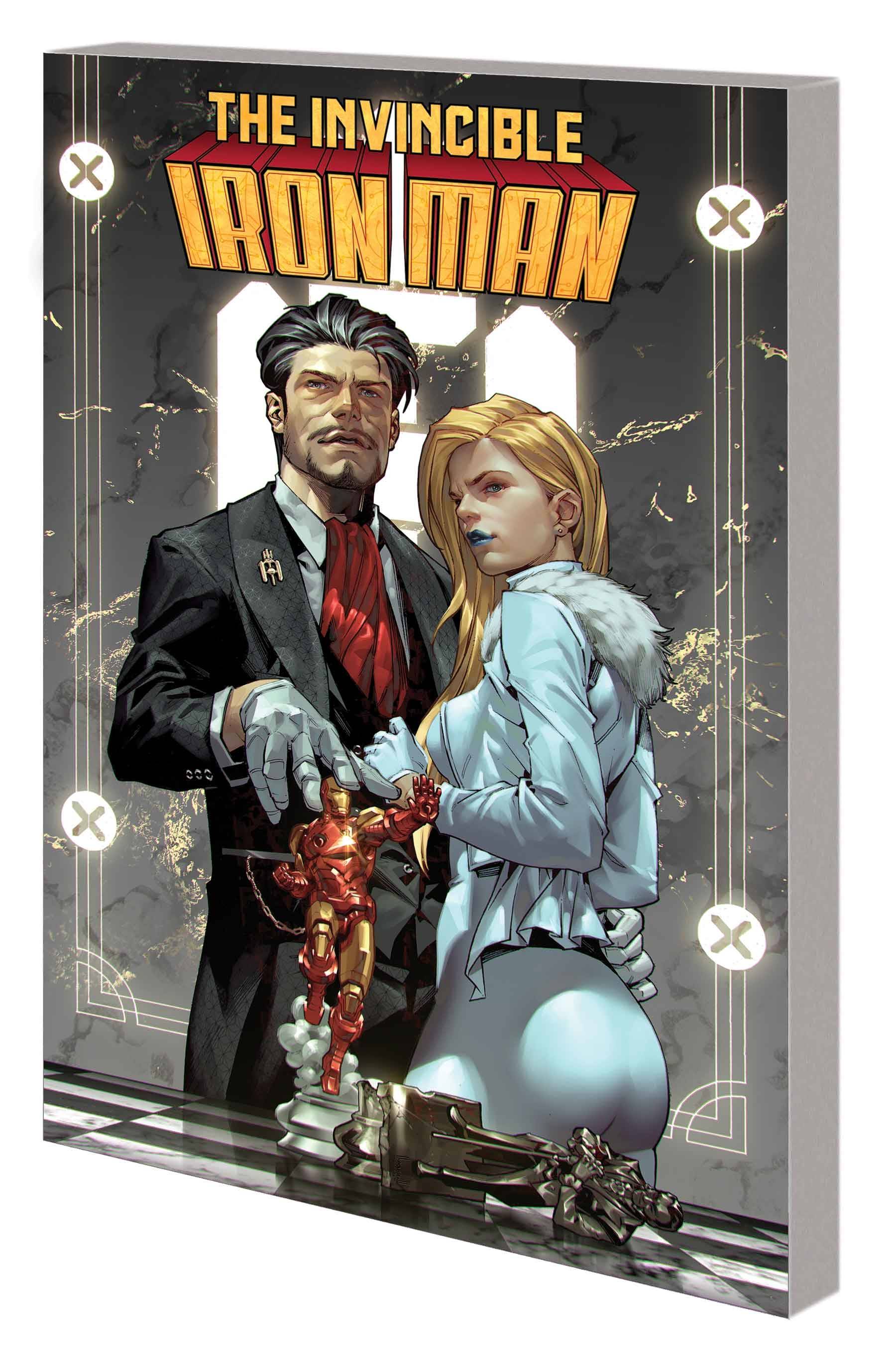 INVINCIBLE IRON MAN TP VOL 02 WEDDING TONY STARK EMMA FROST