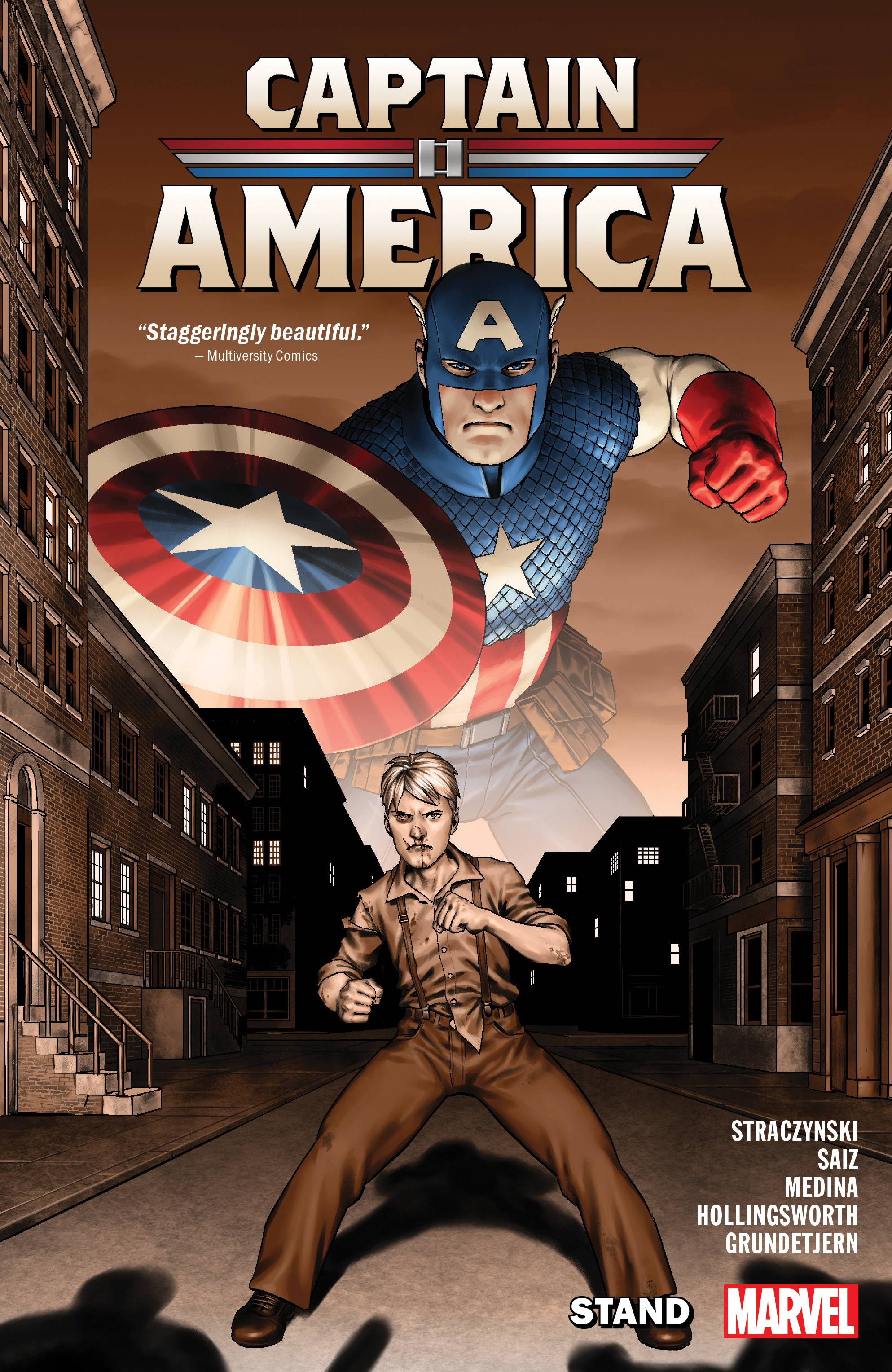 CAPTAIN AMERICA BY J MICHAEL STRACZYNSKI TP VOL 01 STAND