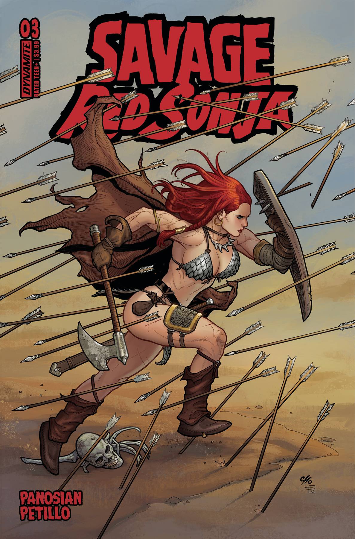 SAVAGE RED SONJA #3 CVR B CHO