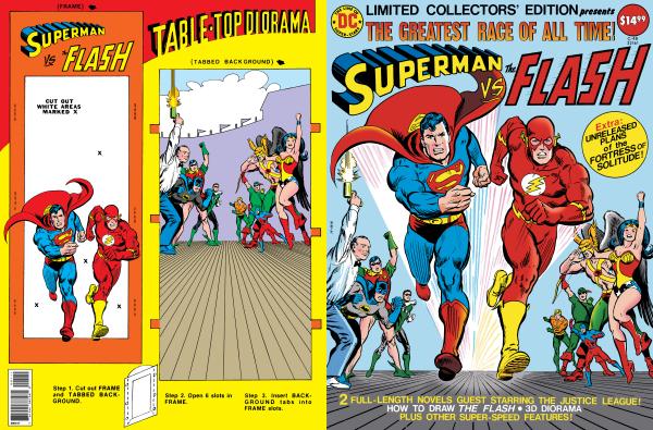 LIMITED COLLECTORS EDITION #48 SUPERMAN VS THE FLASH FACSIMILE EDITION CVR A CARMINE INFANTINO JOSE LUIS GARCIA-LOPEZ & BOB OKSNER