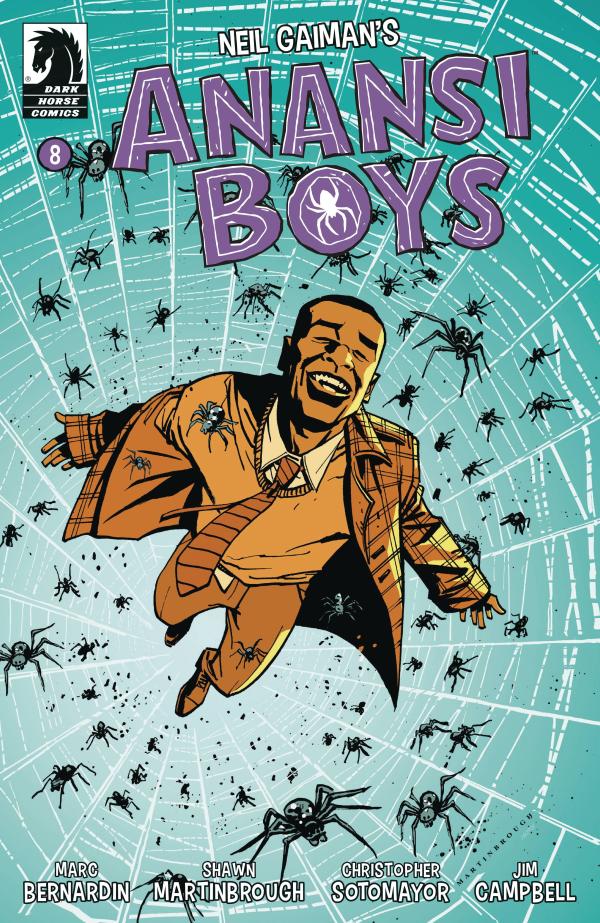 ANANSI BOYS I #8 CVR B MARTINBROUGH (RES)