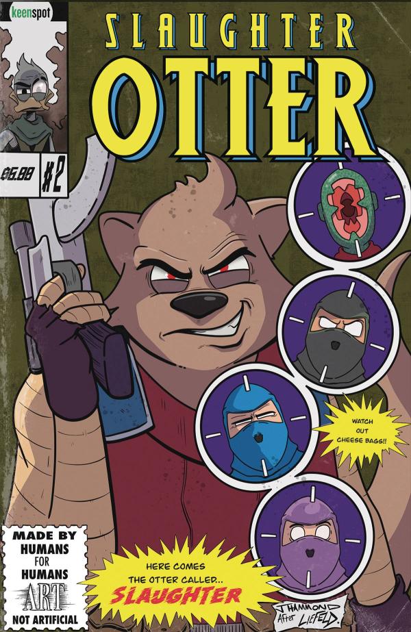 SLAUGHTER OTTER #2 CVR B J HAMMOND