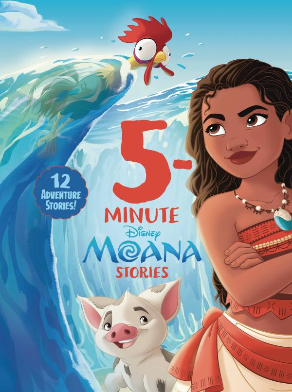 5 MINUTE MOANA STORIES HC