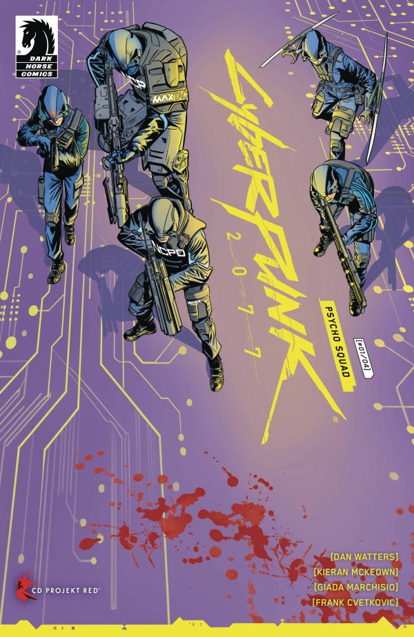 CYBERPUNK 2077 PSYCHO SQUAD #1 CVR A MCKEOWN