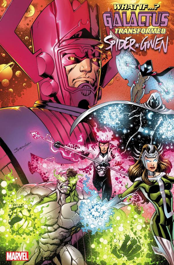 WHAT IF GALACTUS TRANSFORMED SPIDER-GWEN #1 MARK BAGLEY VAR