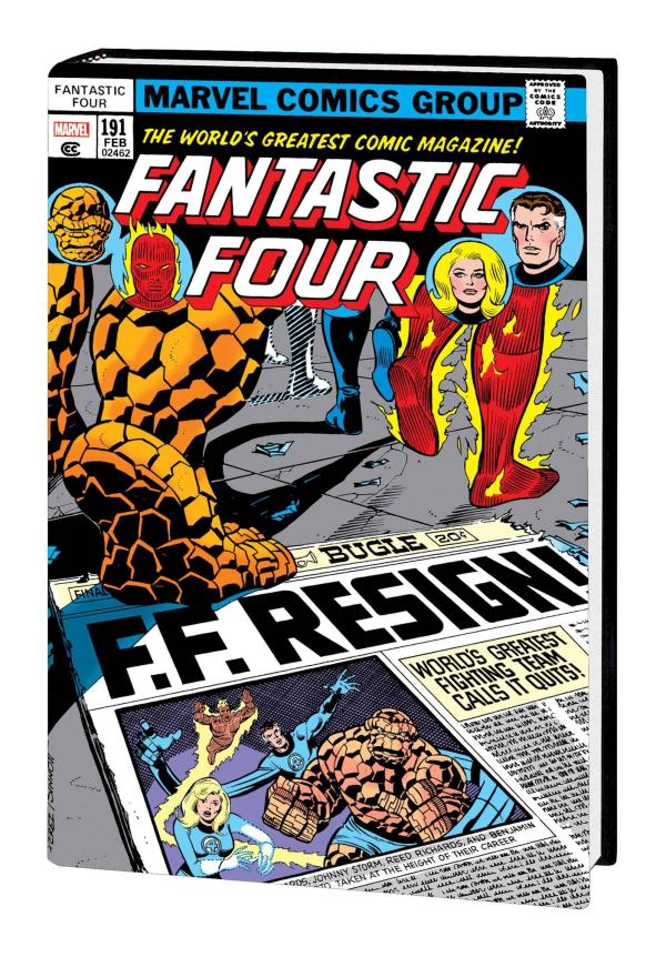 THE FANTASTIC FOUR OMNIBUS HC VOL 06 GEORGE PEREZ DM VAR