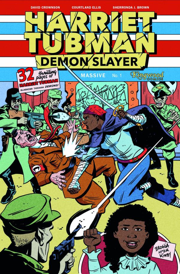 HARRIET TUBMAN DEMON SLAYER #1 KIRBY HOMAGE FOIL (MR)