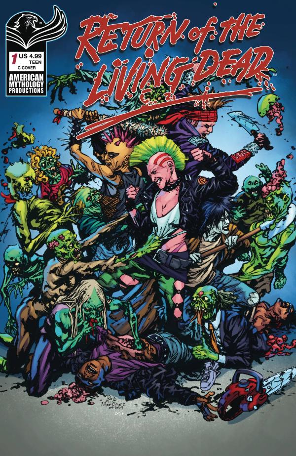 RETURN OF THE LIVING DEAD #1 CVR C MARTINEZ