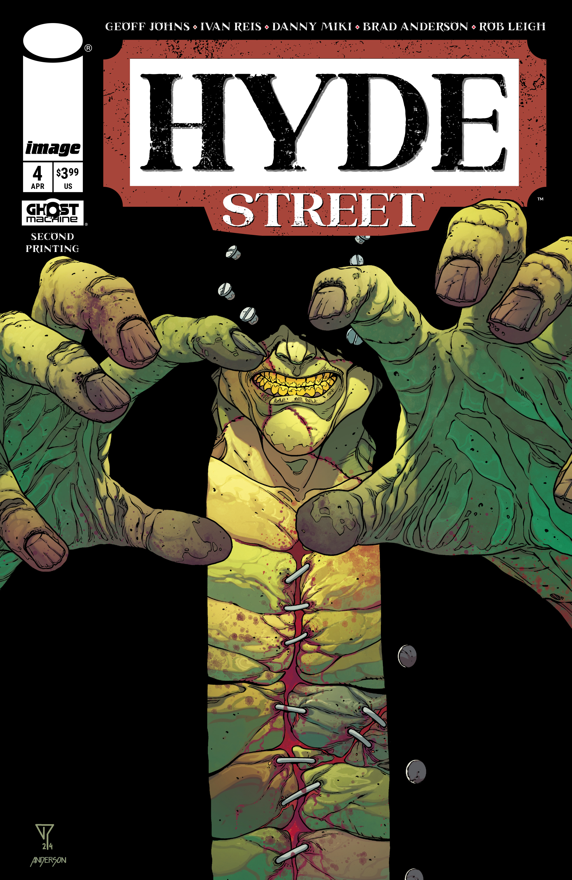 HYDE STREET #4 2ND PTG