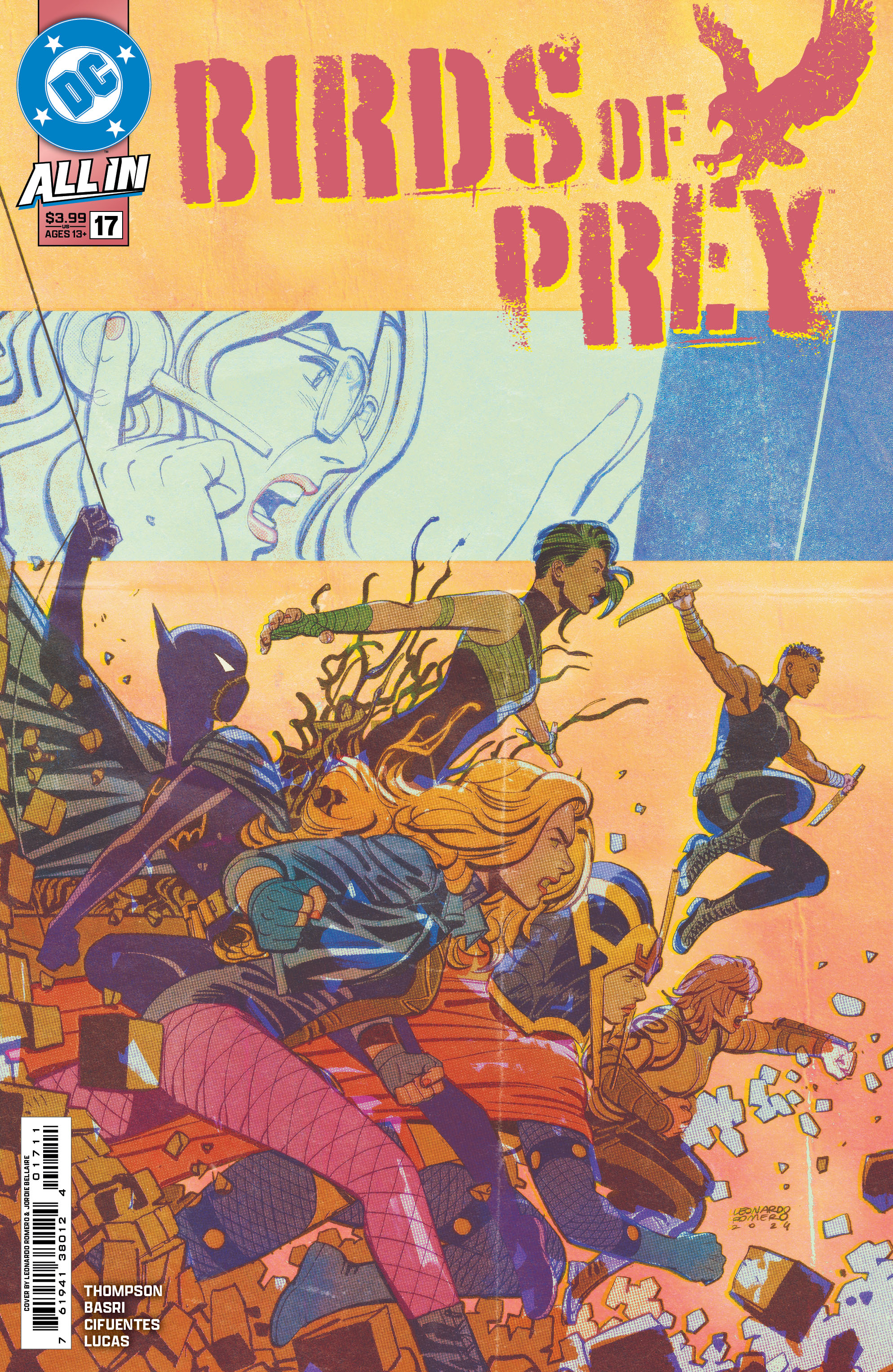 BIRDS OF PREY #17 CVR A LEONARDO ROMERO