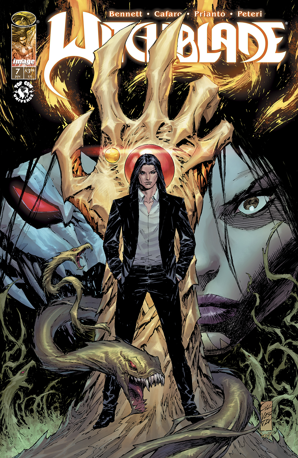 WITCHBLADE #7 (2024) CVR A MARC SILVESTRI & ARIF PRIANTO