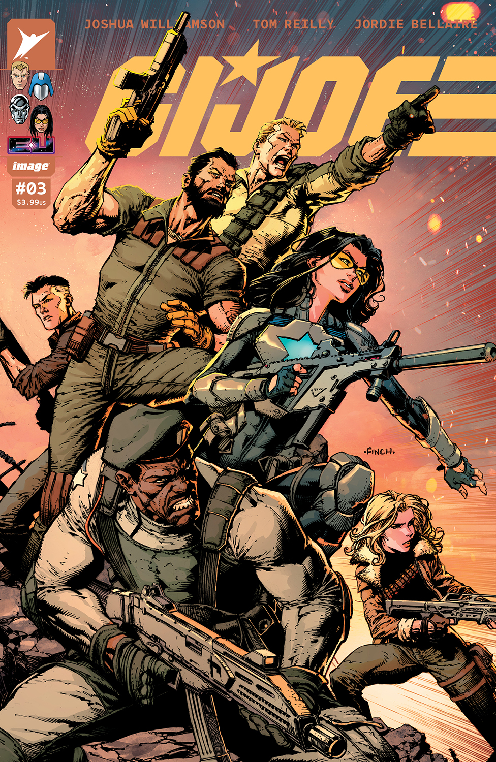 GI JOE #3 CVR B DAVID FINCH & ADRIANO LUCAS VAR