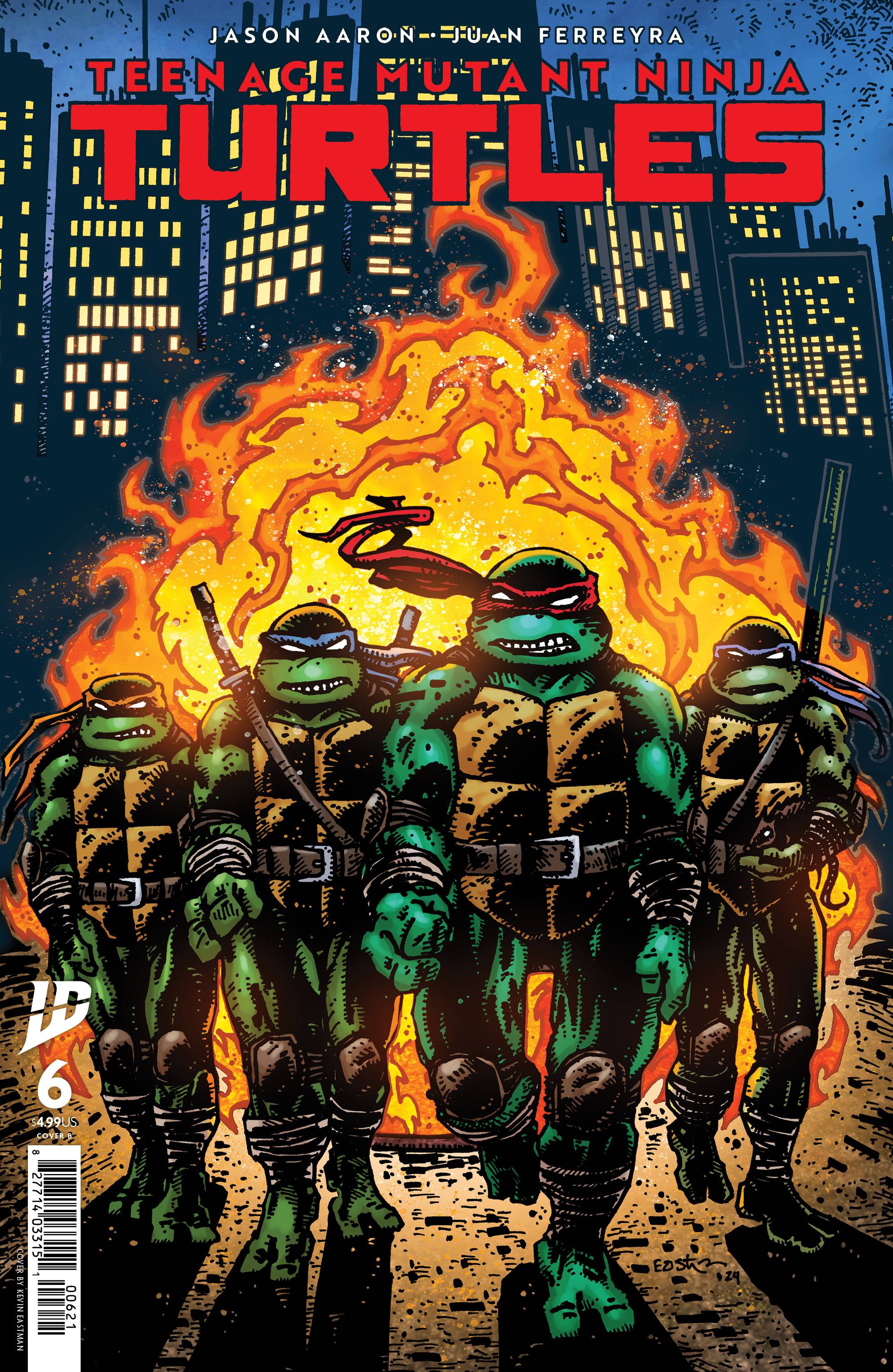 TEENAGE MUTANT NINJA TURTLES 2024 #6 CVR B EASTMAN