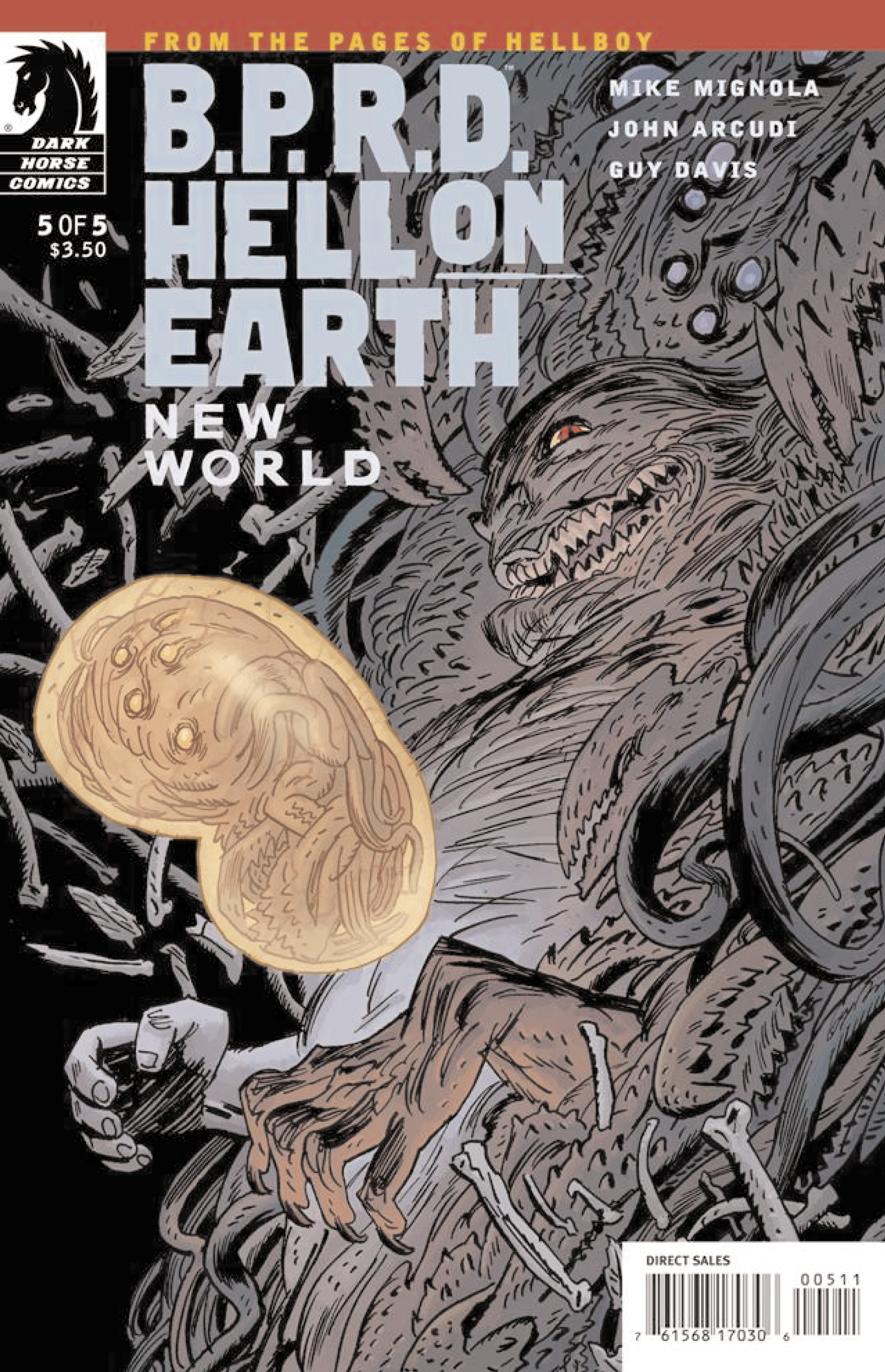 BPRD HELL ON EARTH NEW WORLD #5