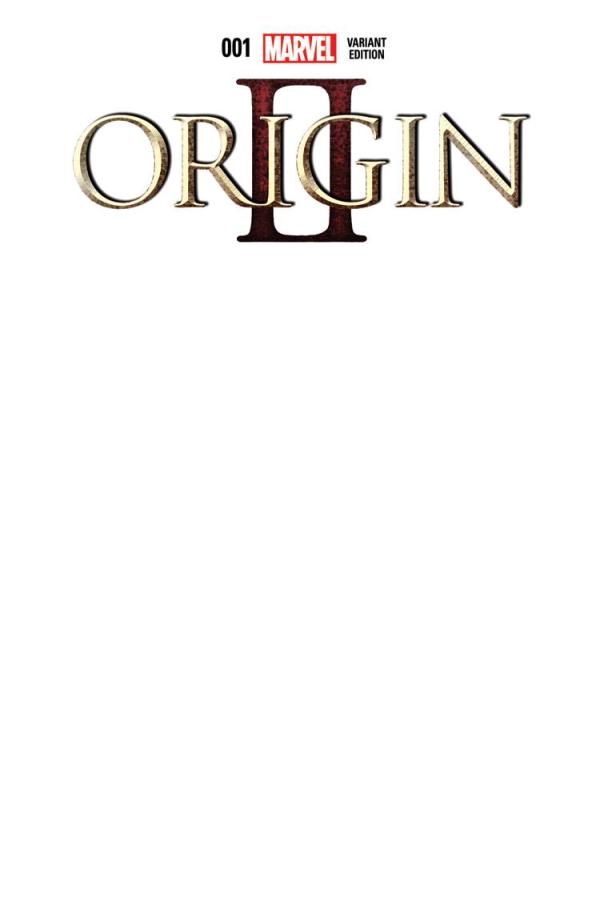 ORIGIN II #1 (OF 5) BLANK VAR