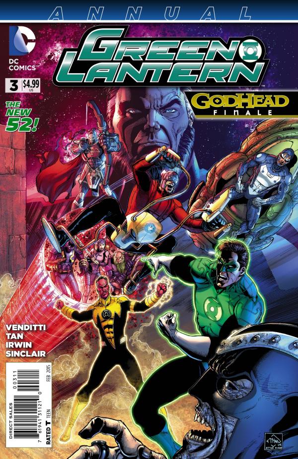 GREEN LANTERN ANNUAL #3 (GODHEAD)