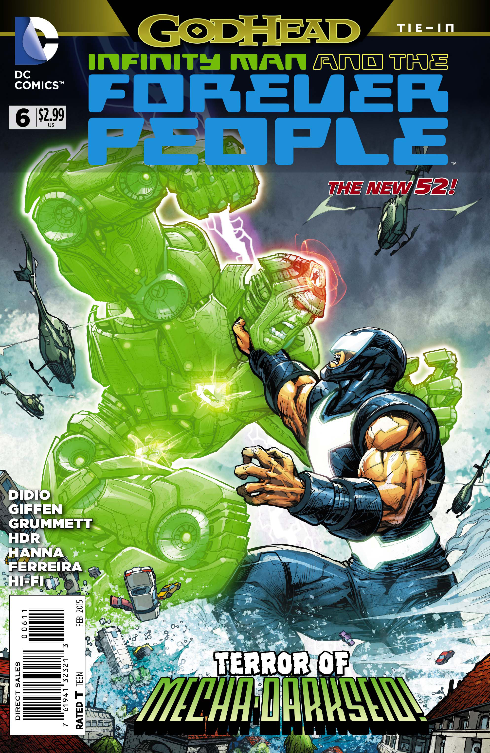 INFINITY MAN AND THE FOREVER PEOPLE #6 (GODHEAD)