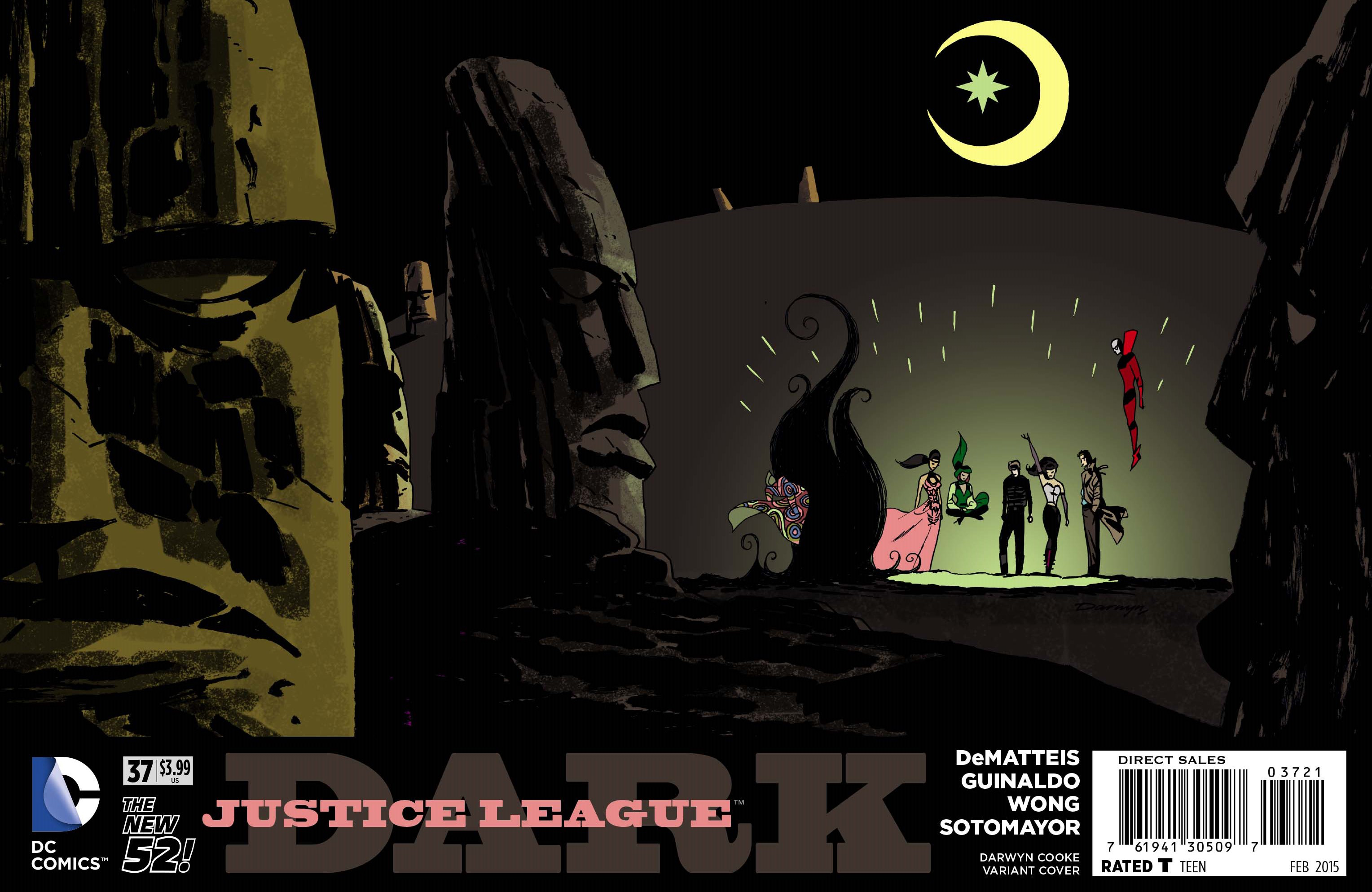 JUSTICE LEAGUE DARK #37 DARWYN COOK VAR ED