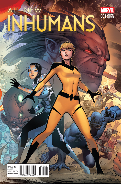 ALL NEW INHUMANS #1 CHEUNG CONNECTING D VAR