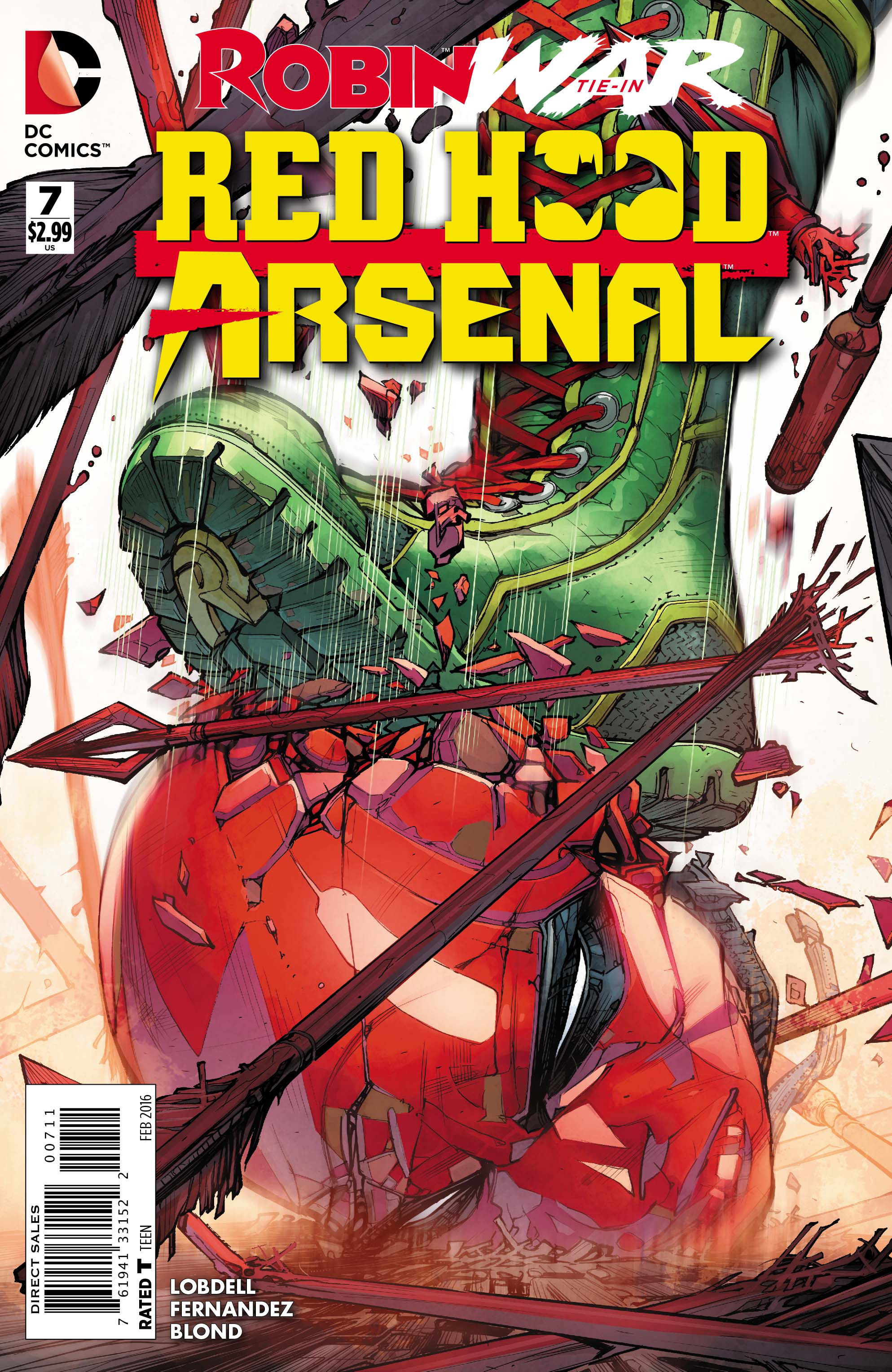 RED HOOD ARSENAL #7 (ROBIN WAR)