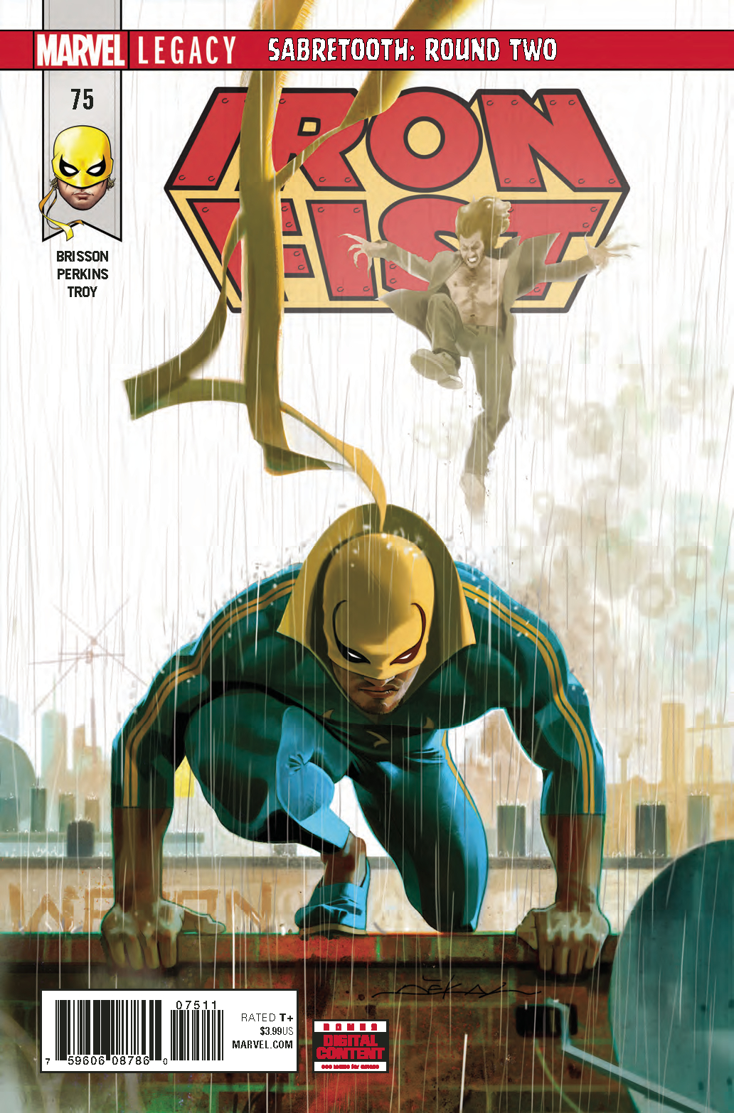 IRON FIST #75 LEG