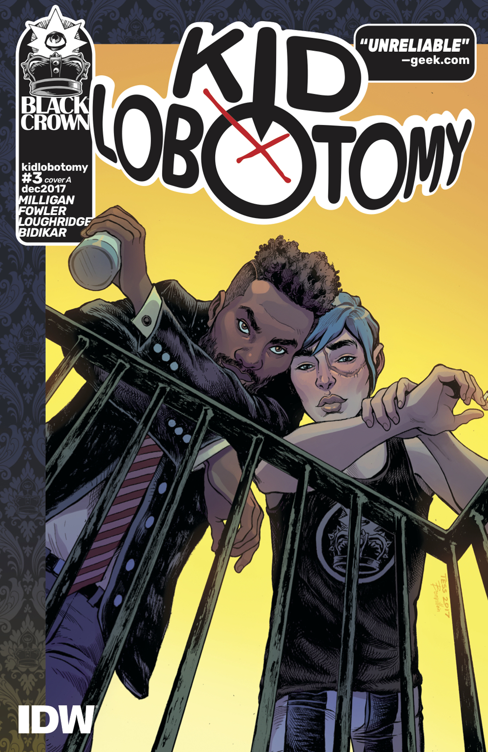 KID LOBOTOMY #3 CVR A FOWLER