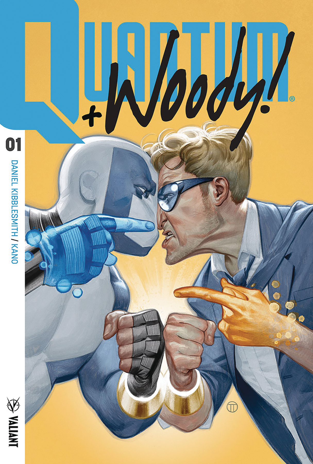 QUANTUM & WOODY (2017) #1 CVR A TEDESCO