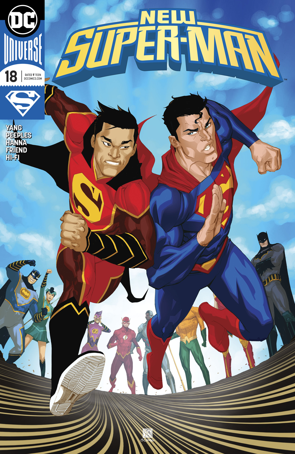 NEW SUPER MAN #18 VAR ED