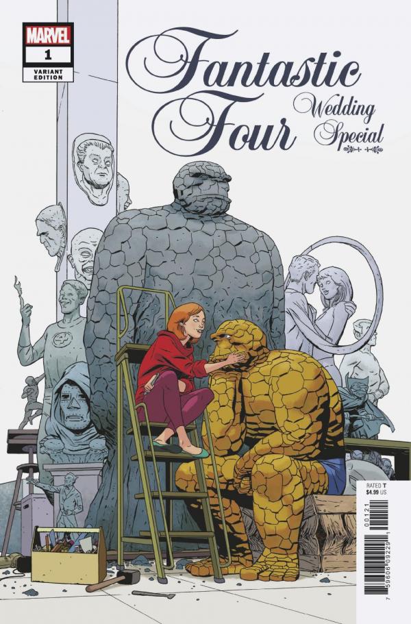 FANTASTIC FOUR WEDDING SPECIAL #1 MARTIN VAR