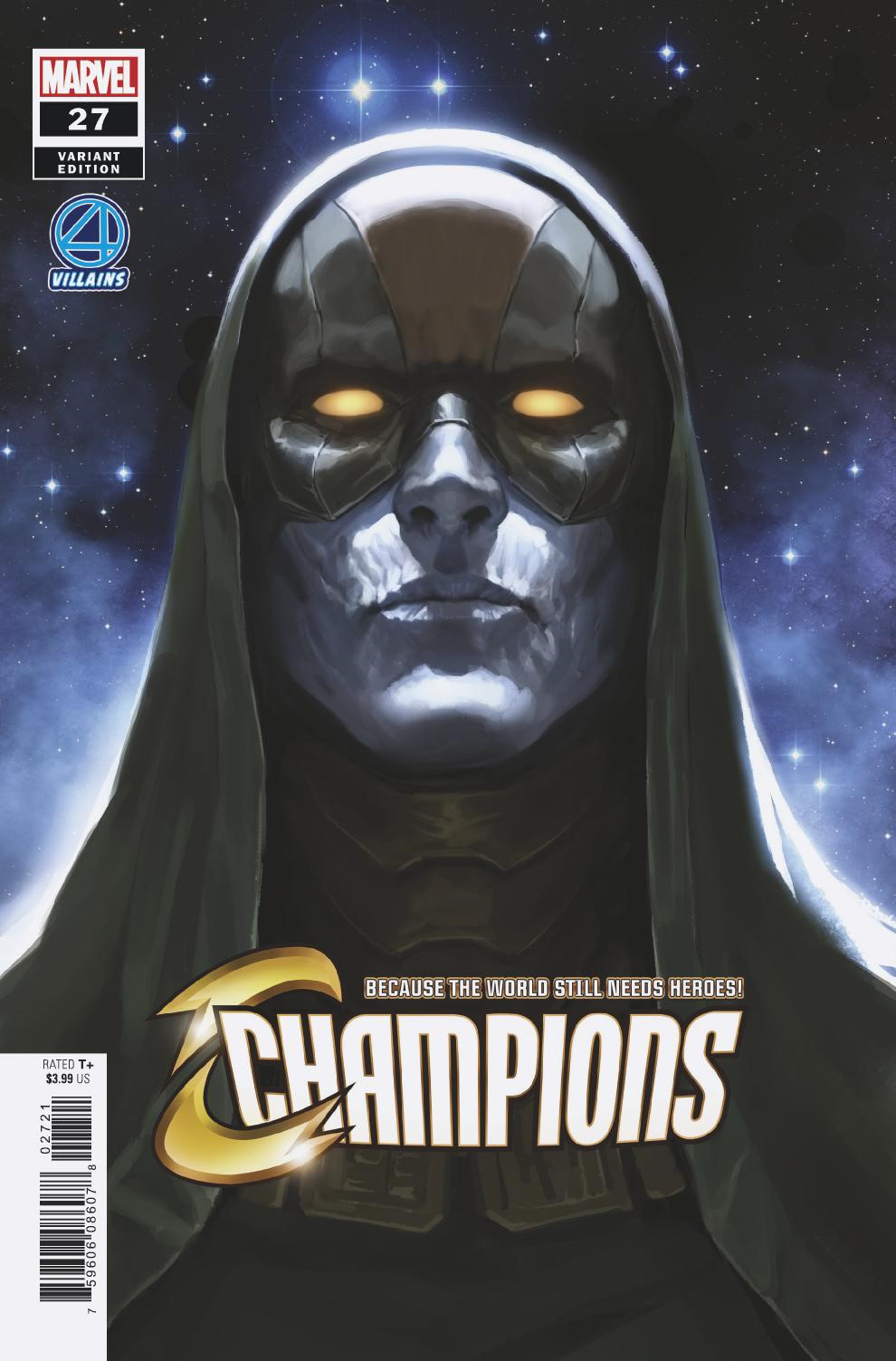 CHAMPIONS #27 (2016) DJURDJEVIC FANTASTIC FOUR VILLAINS VAR