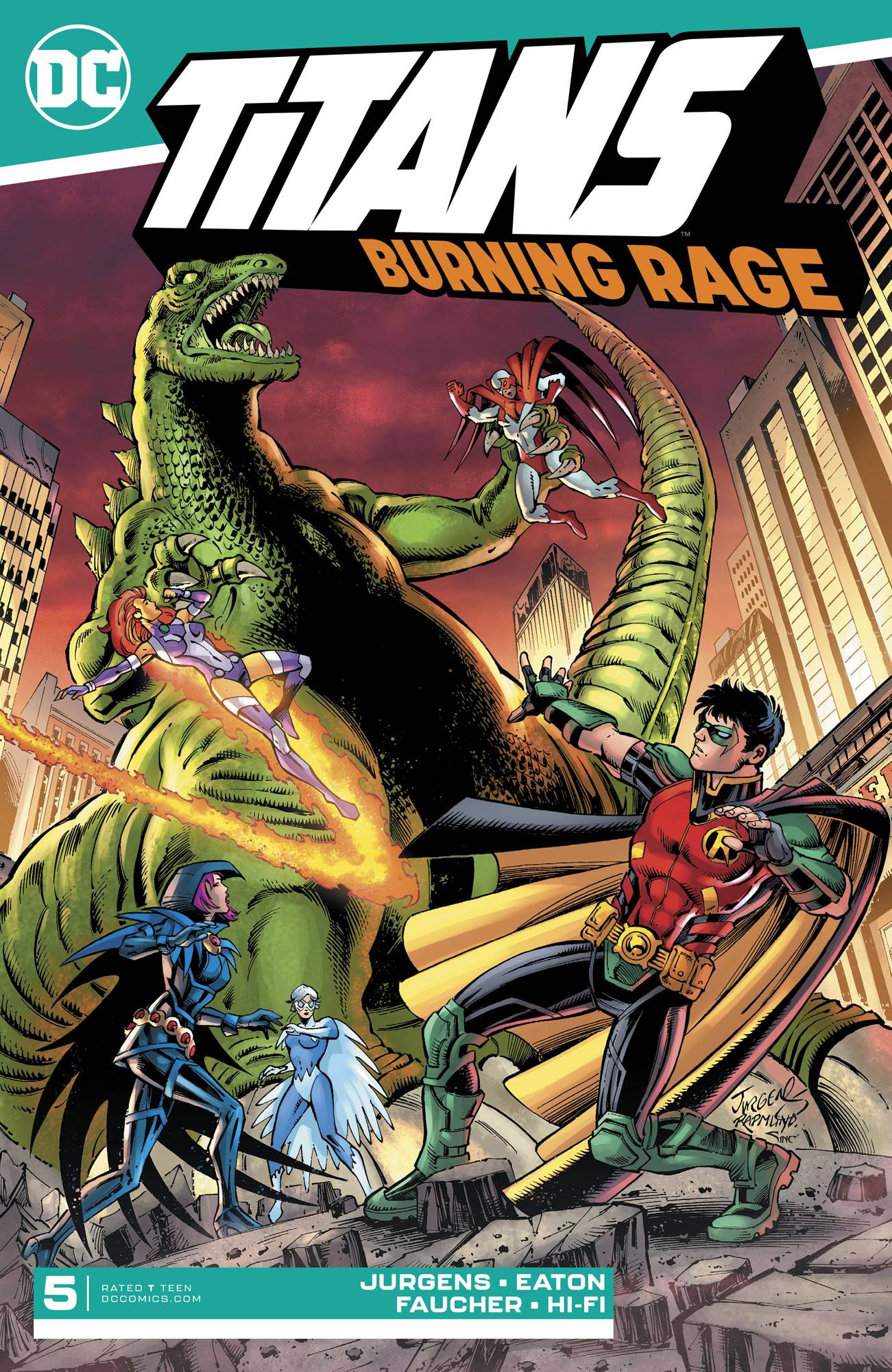 TITANS BURNING RAGE #5