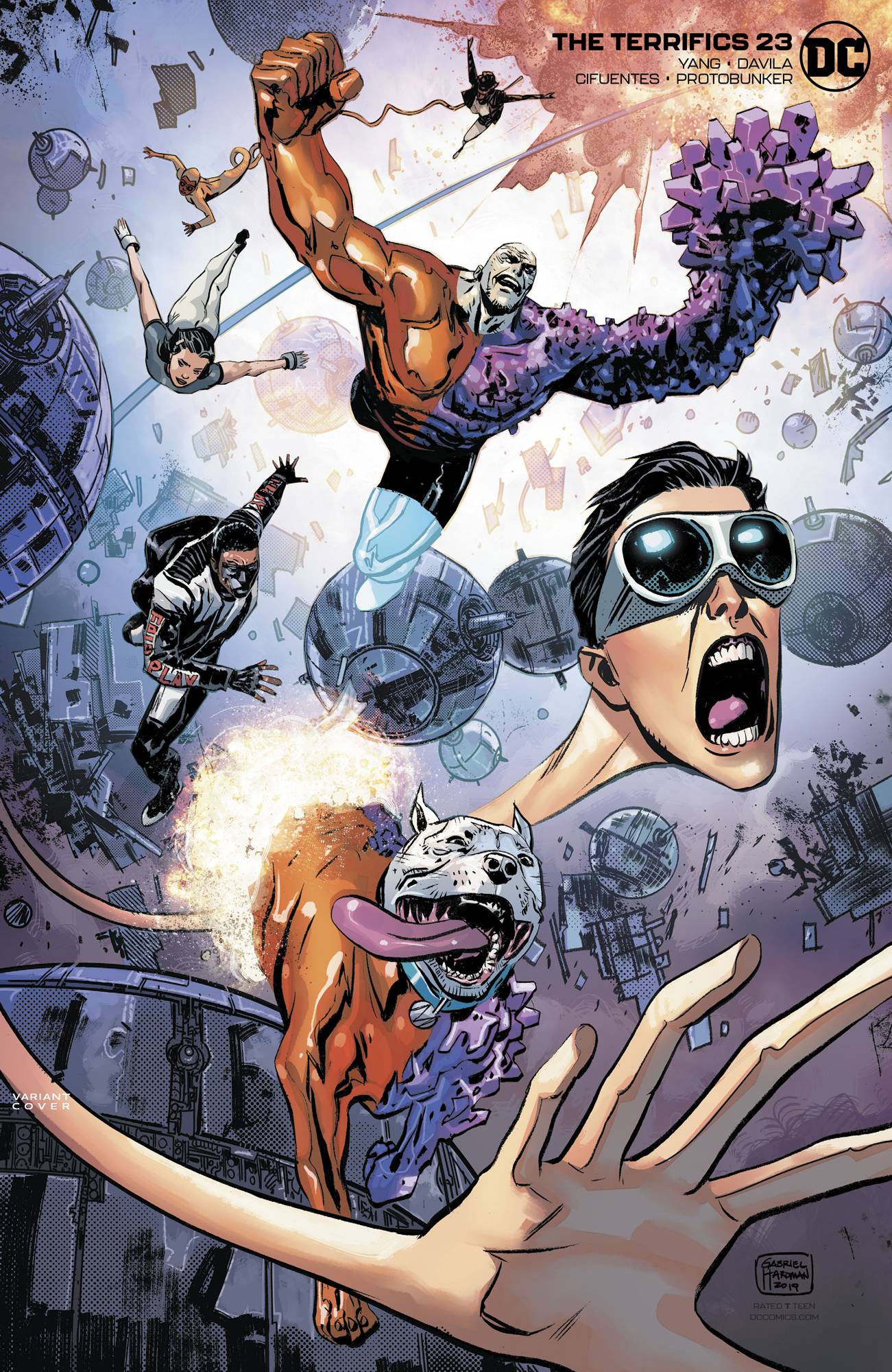 TERRIFICS #23 VAR ED