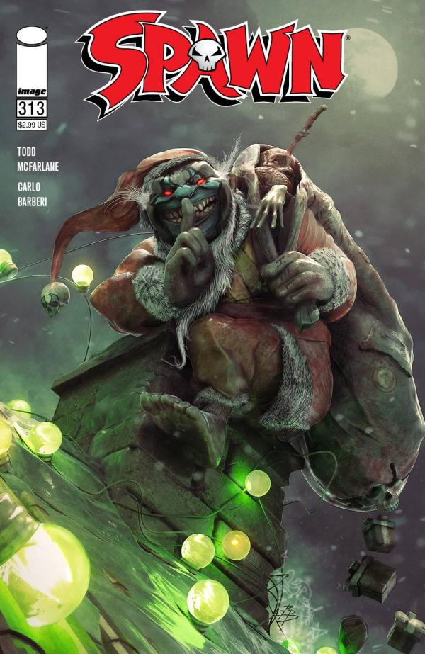 SPAWN #313 CVR A BARENDS