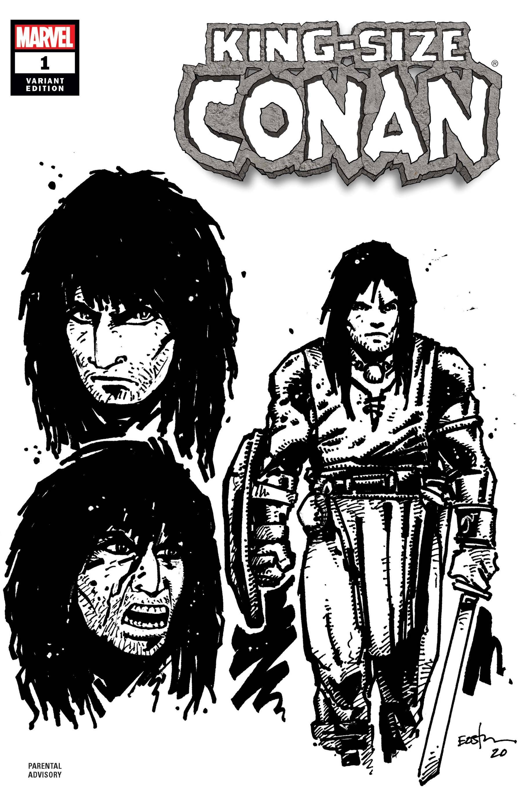 KING-SIZE CONAN #1 EASTMAN DESIGN VAR