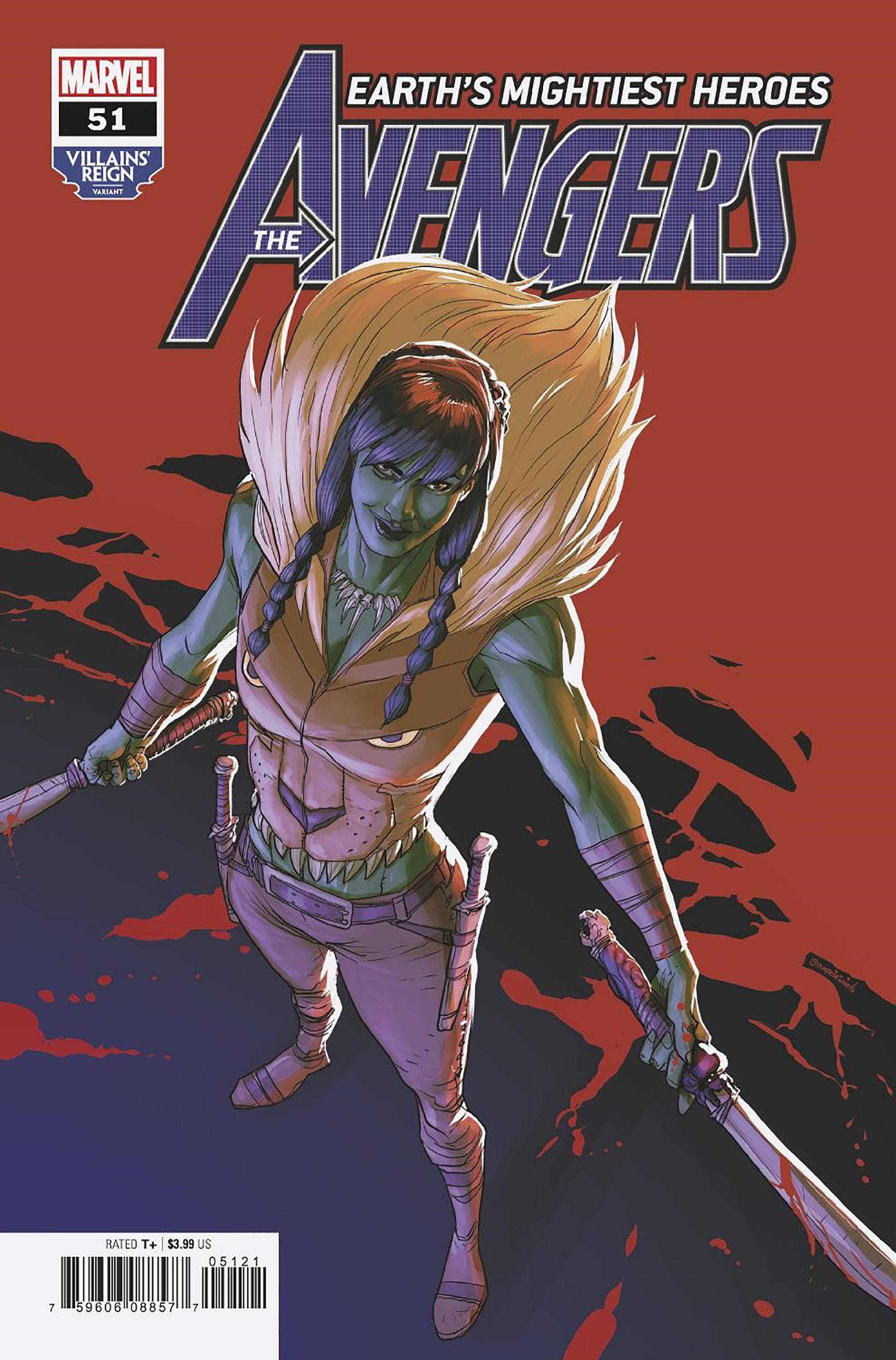 AVENGERS #51 DEVILS REIGN VILLAIN VAR