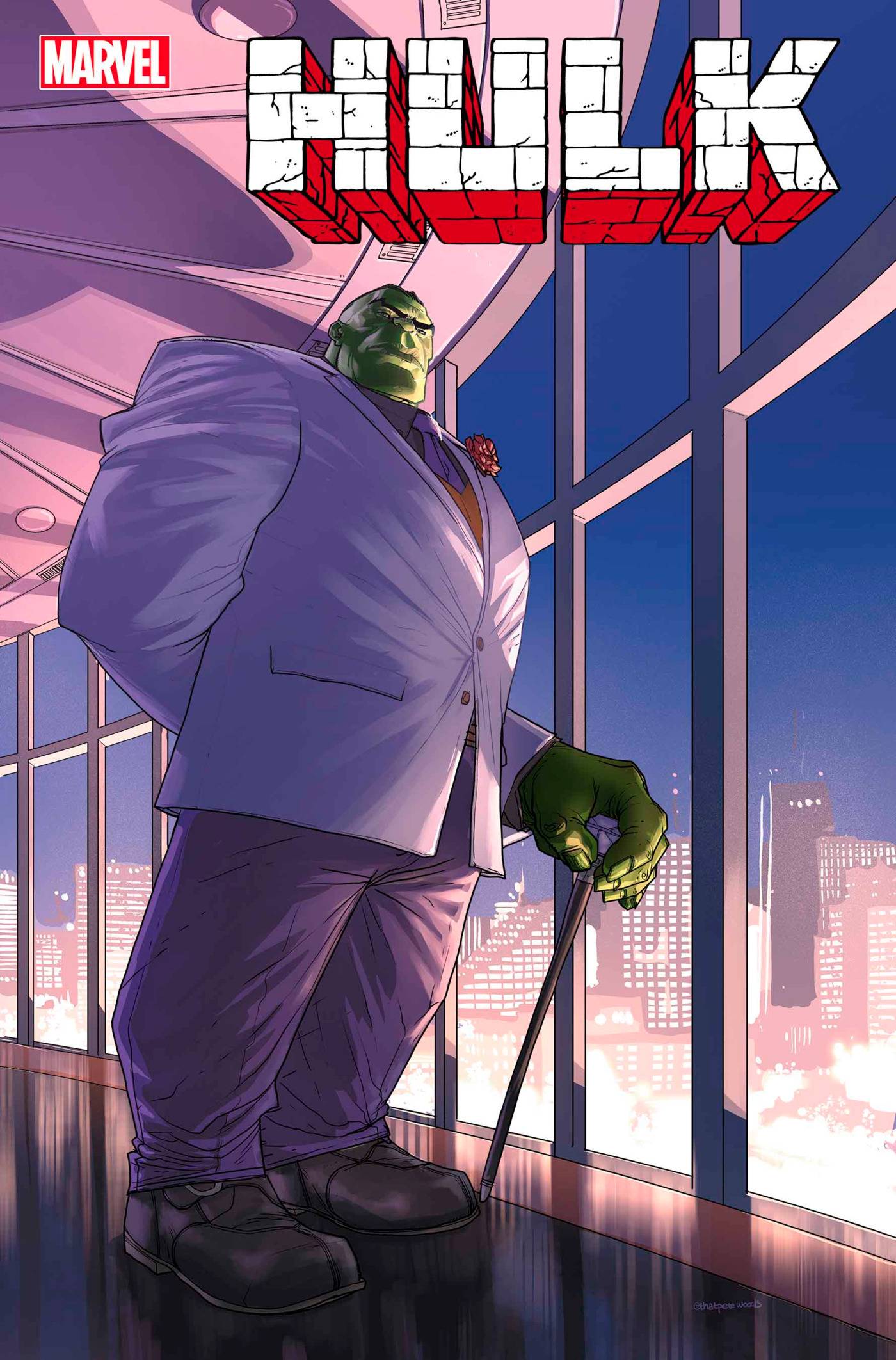 HULK #2 (2021) WOODS DEVILS REIGN VILLAIN VAR