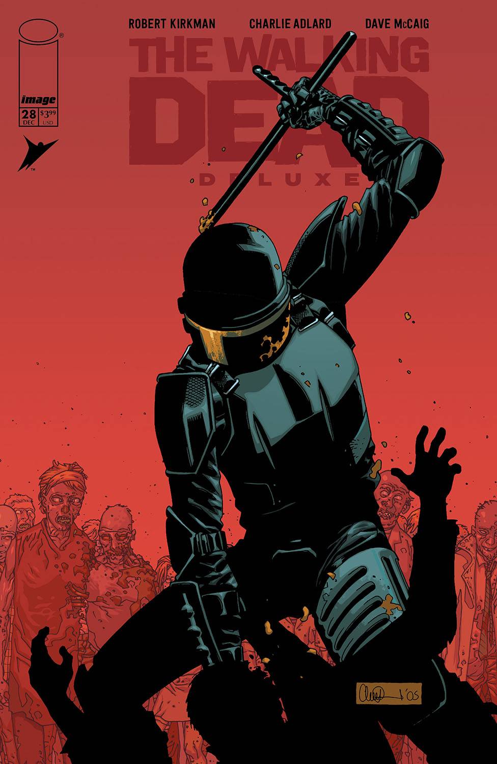 WALKING DEAD DLX #28 CVR B ADLARD & MCCAIG (MR)