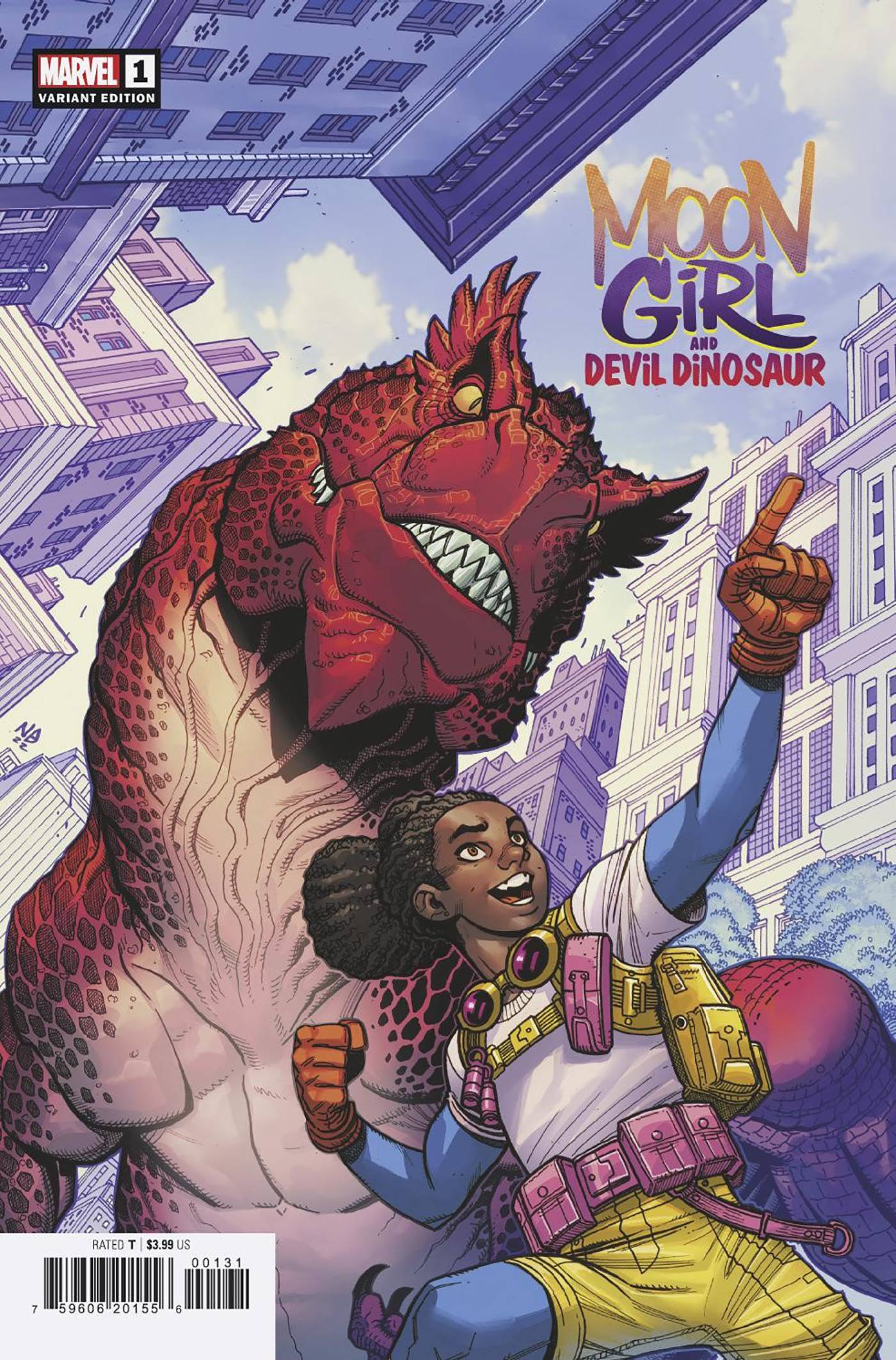 MOON GIRL AND DEVL DINOSAUR #1 (OF 5) BRADSHAW VAR