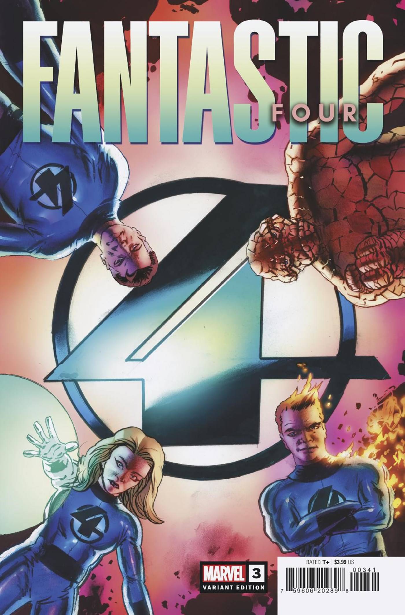 FANTASTIC FOUR #3 1:25 COPY CASSADAY VAR