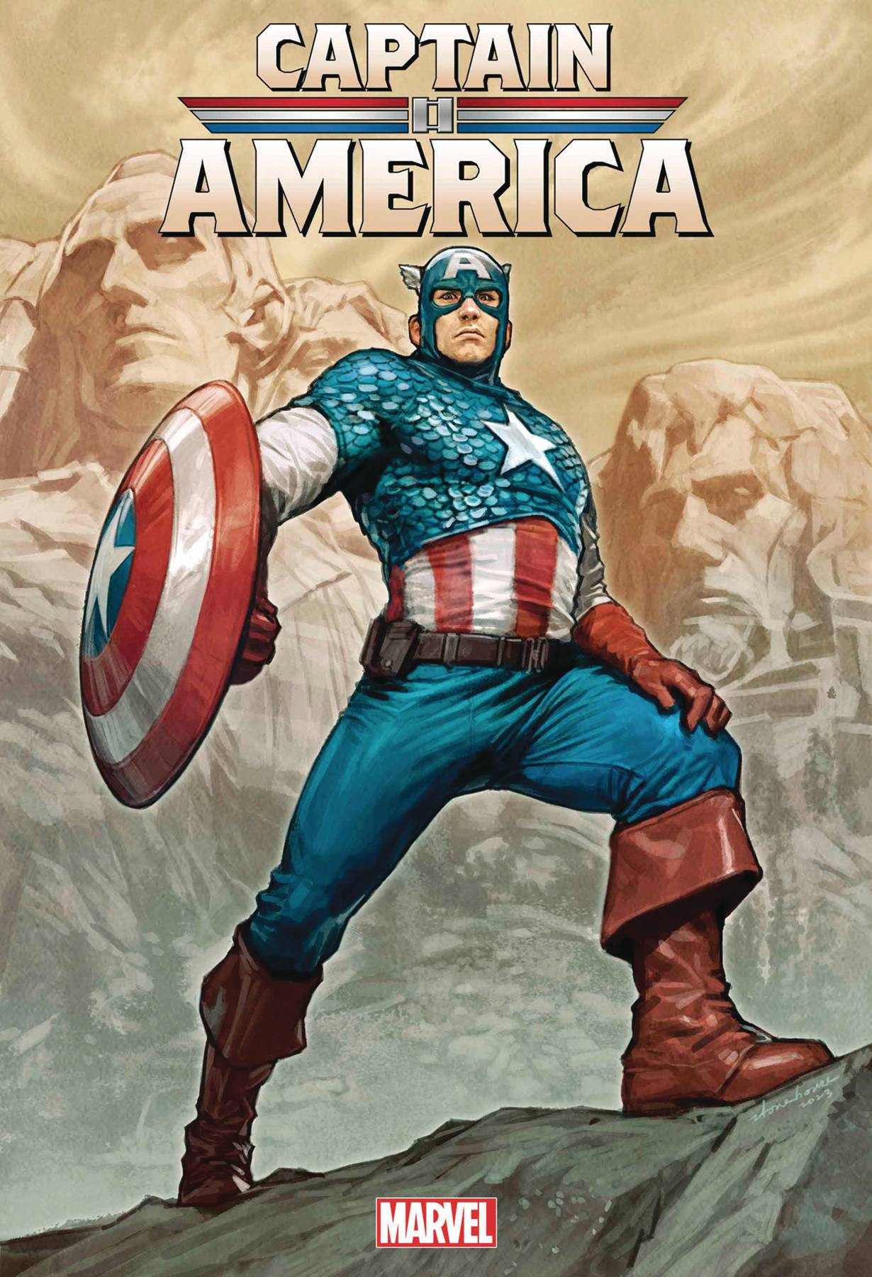 CAPTAIN AMERICA #4 1:25 COPY INCV STONEHOUSE VAR