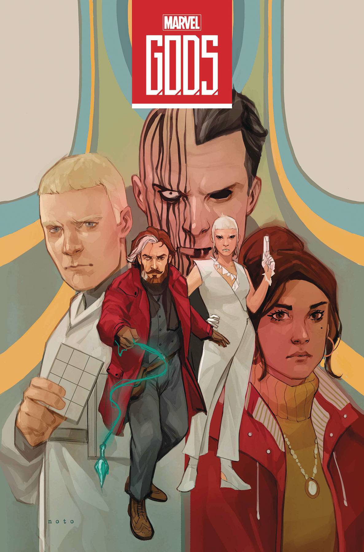 GODS #3 1:25 COPY INCV PHIL NOTO VAR