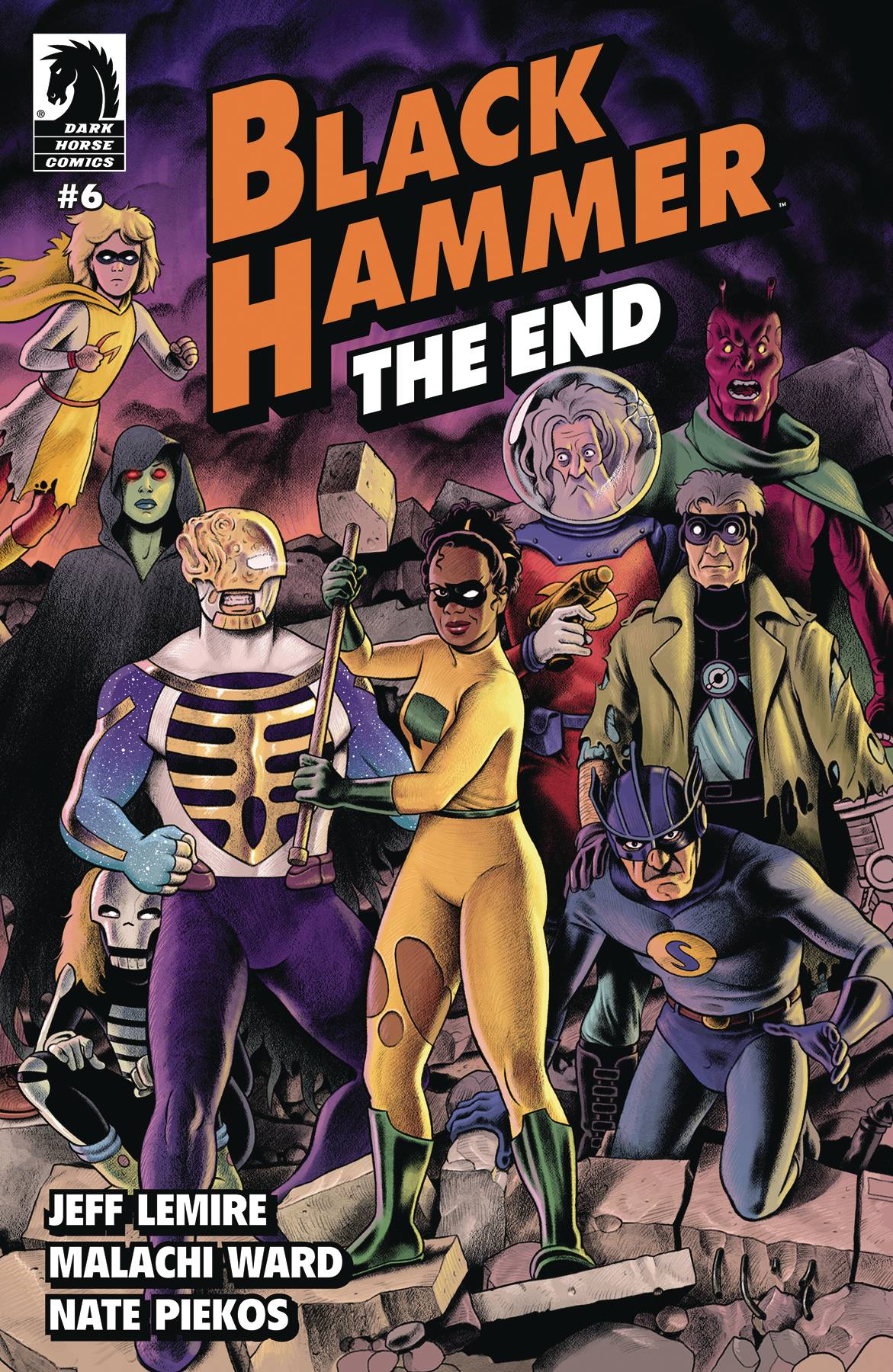 BLACK HAMMER END #6 CVR A WARD