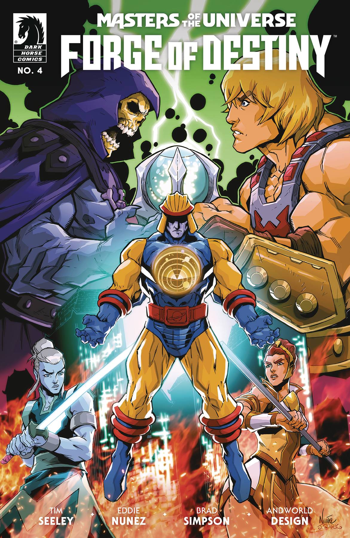 MASTERS OF UNIVERSE FORGE OF DESTINY #4 CVR A NUNEZ