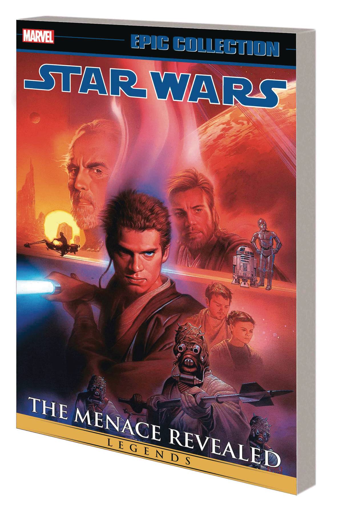 STAR WARS LEGENDS EPIC COLLECT TP VOL 04 THE MENACE REVEALED