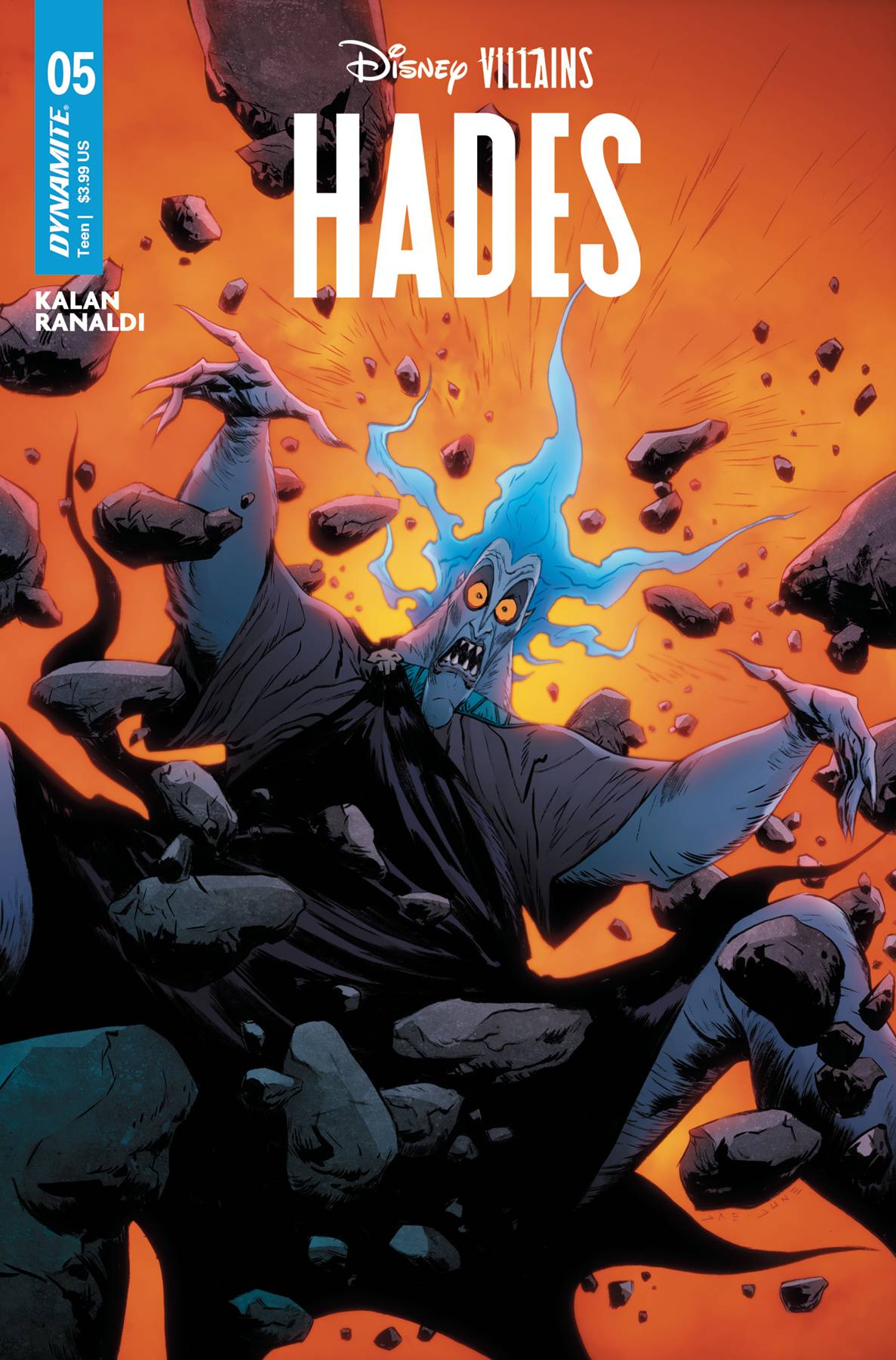 DISNEY VILLAINS HADES #5 CVR B LEE