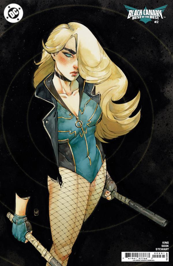 BLACK CANARY BEST OF THE BEST #2 (OF 6) CVR C INC 1:25 CHUMA HILL CARD STOCK VAR